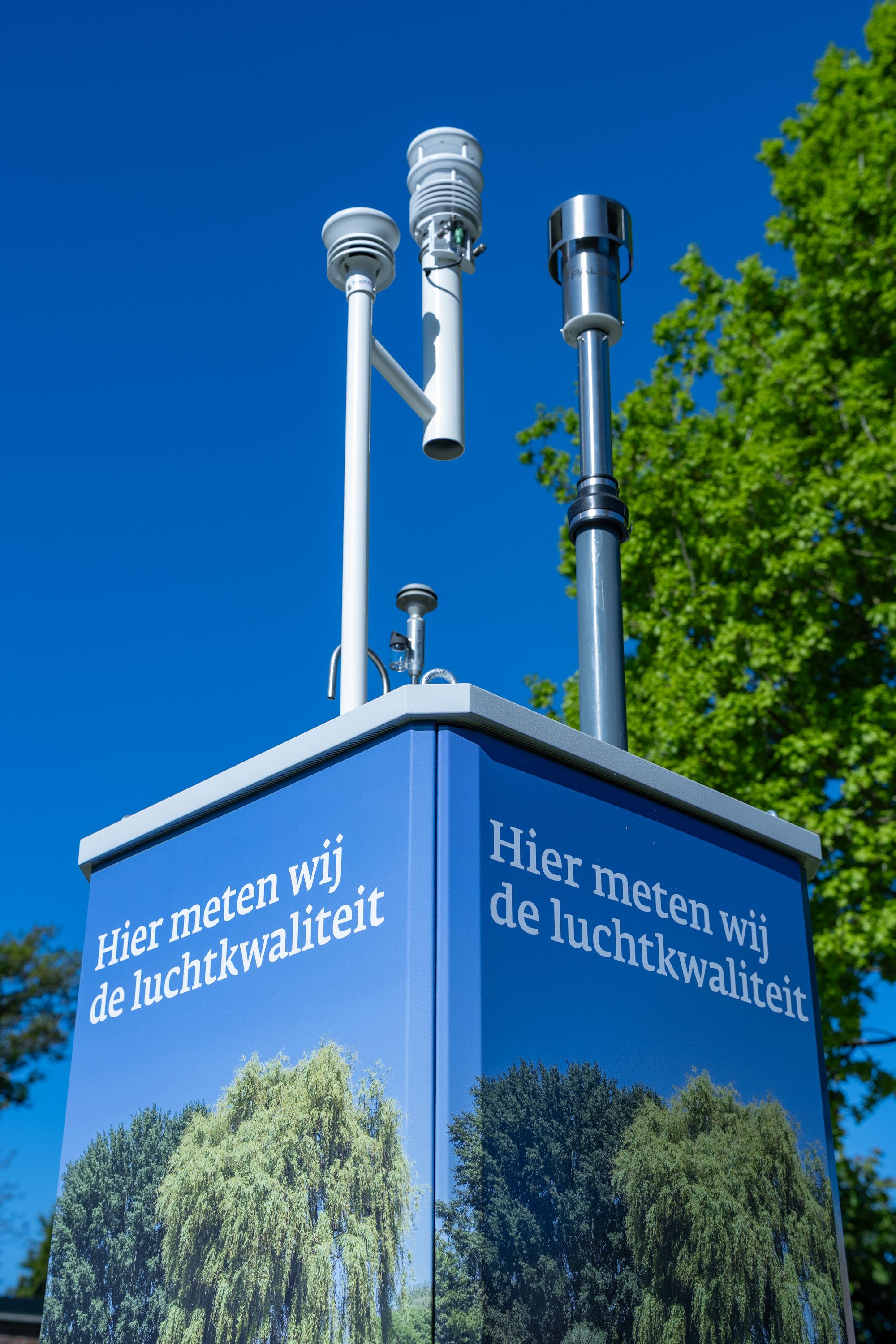 Foto van een meetstation Foto van een meetstation