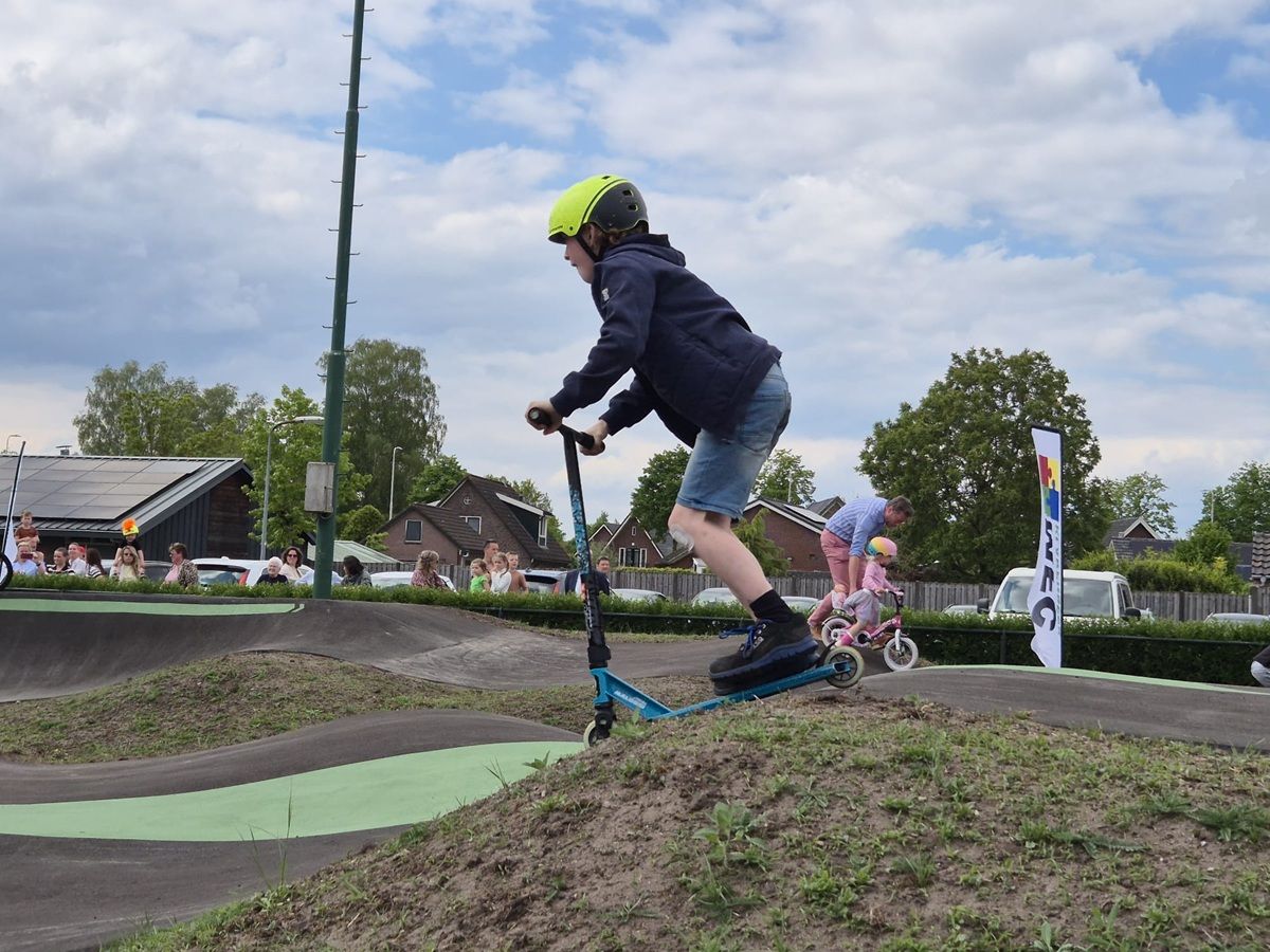 Opening pumptrackbaan en beweegroute Klarenbeek